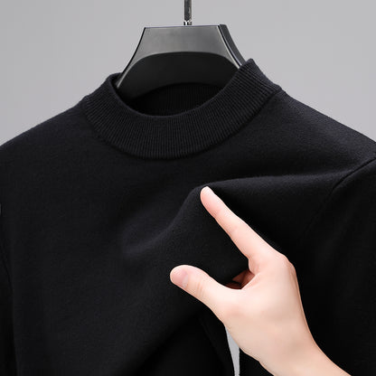 Knitwear Sweater for Autumn/Winter with Mock Neck