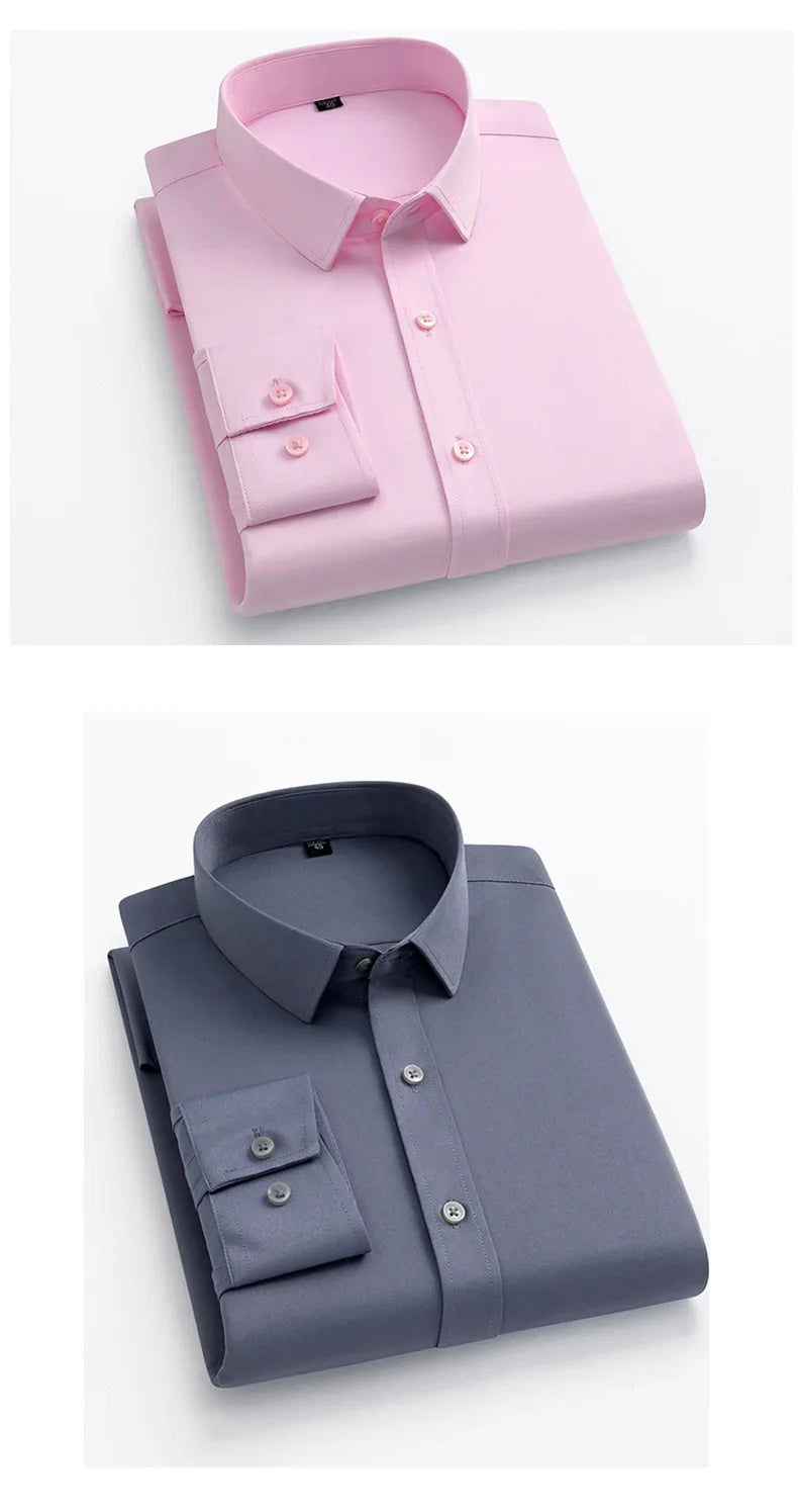 Men's Elastic Sleeved Shirt
