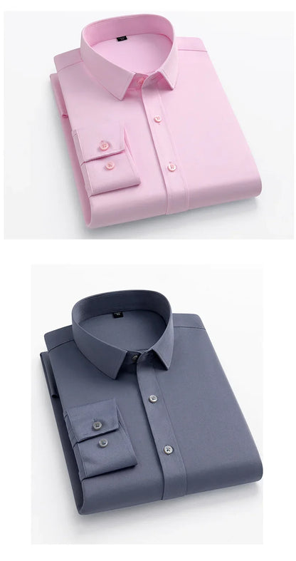 Men's Elastic Sleeved Shirt